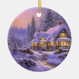 CHRISTMAS CERAMIC ORNAMENT