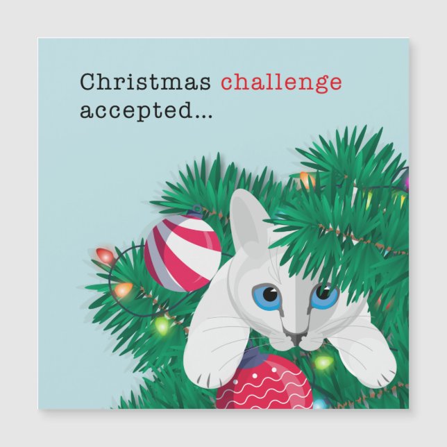 Christmas Challenge Accepted!! (Front)