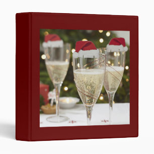 ***CHRISTMAS CHAMPAGNE** FOR CHRISTMAS MEMORIES 3 RING BINDER