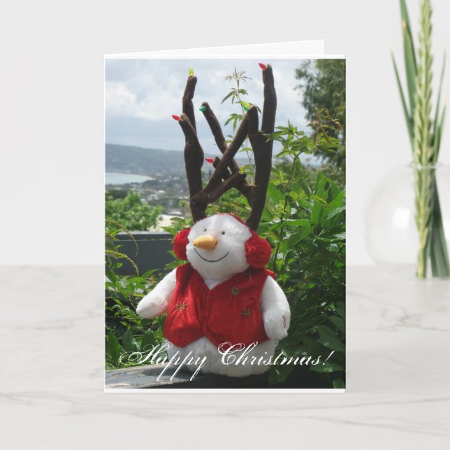 Christmas Character Holiday Card (Front)