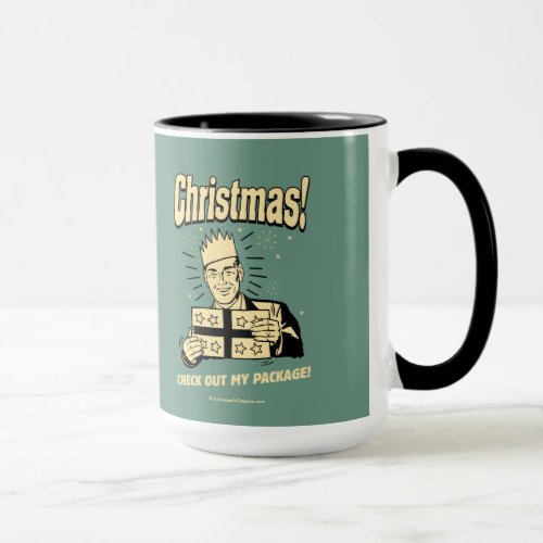 Christmas: Check Out My Package Mug