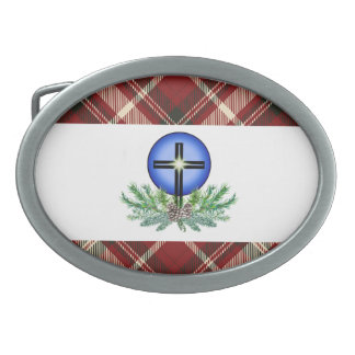 Christmas Cheer Belt Buckle