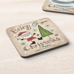 Christmas Cheer Beverage Coaster