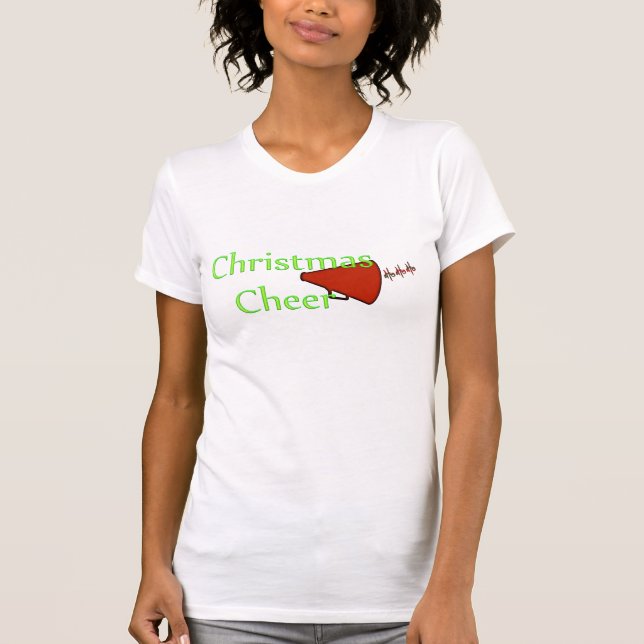 "CHRISTMAS CHEER CHEERLEADER TOP (Front)