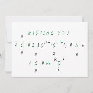 Christmas Cheer Chemistry Science Teacher Holiday