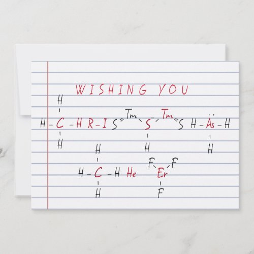 Christmas Cheer Chemistry Science Teacher Holiday