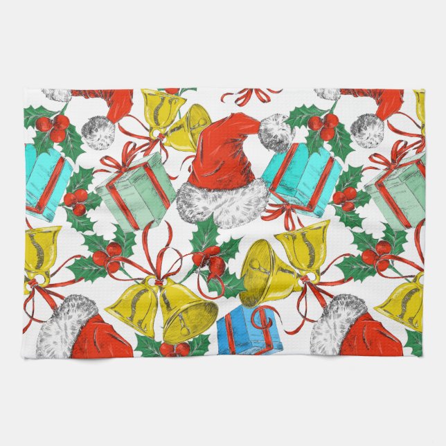Christmas Cheer Collection Kitchen Towel (Horizontal)