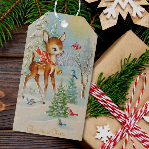 Christmas Cheer Deer Gift Tags