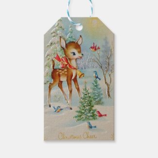 Christmas Cheer Deer Gift Tags