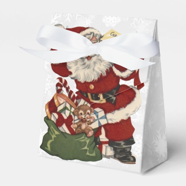 Christmas Cheer Favor Boxes (Front Side)