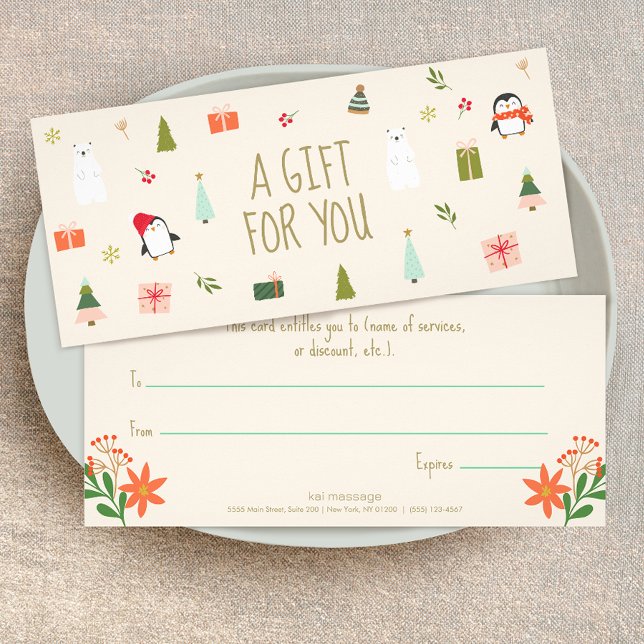  Christmas Cheer Gift Certificate (Creator Uploaded)