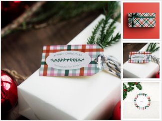 Christmas Cheer Gingham Patterns