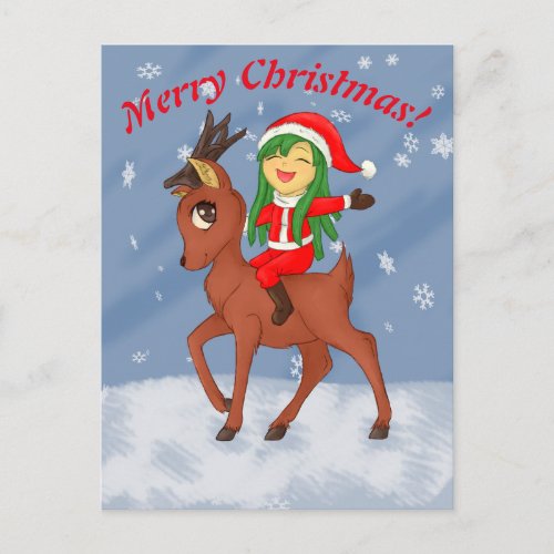 Christmas Cheer Holiday Postcard