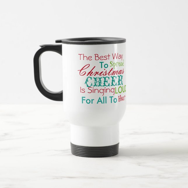 Christmas Cheer Mug (Left)