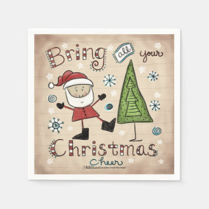 Christmas Cheer Paper Napkins