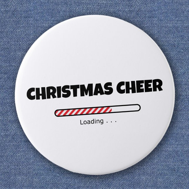 Christmas Cheer Progress Bar | Funny Xmas Button (Creator Uploaded)