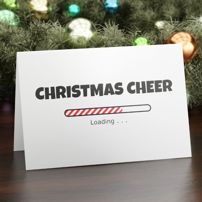 Christmas Cheer - Progress Bar - Loading Holiday Card (Creator Uploaded)