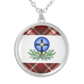 Christmas Cheer Silver Plated Necklace