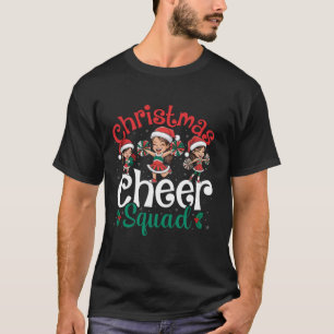 Christmas Cheer Squad Cheerleading Santa Cheerlead T-Shirt