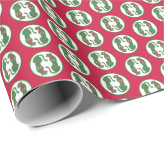 Christmas Cheetahs Wrapping Paper
