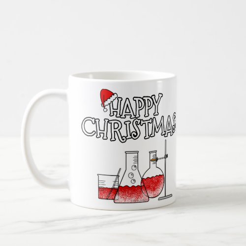Christmas Chemistry Teacher School Science Xmas 20 Coffee Mug