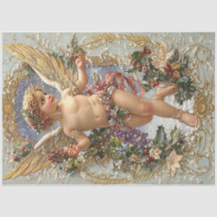 Christmas Cherub Tissue Paper