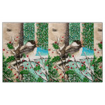 Christmas Chickadee Chatter Fabric 5