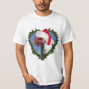 merry christmas chicken shirt