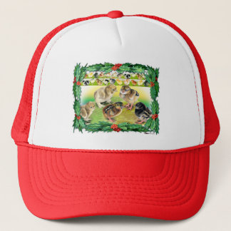 Christmas Chicks Trucker Hat