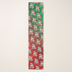 Christmas Chiffon Scarf