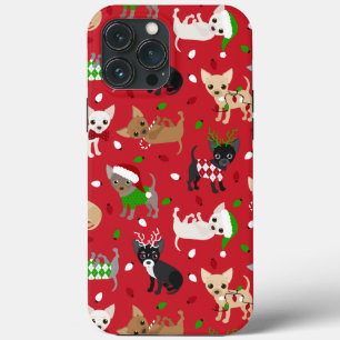 Christmas Chihuahua All Coats iPhone 13 Pro Max Case