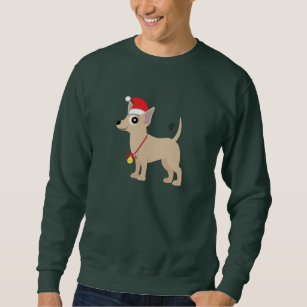 chihuahua christmas sweatshirt