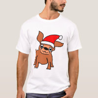 Christmas Chihuahua T-shirt