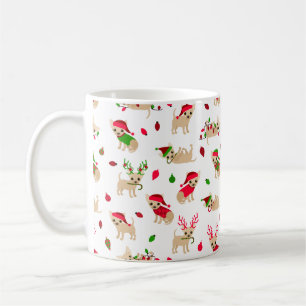 Christmas Chihuahuas Coffee Mug