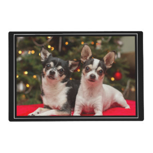 Christmas Chihuahua's Placemat
