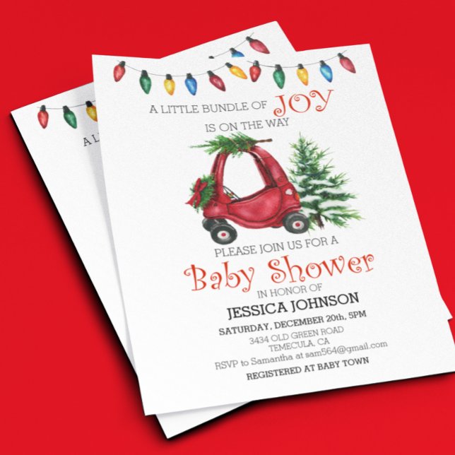 Christmas Child Truck Baby Shower Budget  (Creator Uploaded)
