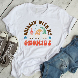 Christmas Chillin With My Gnomies T-Shirt