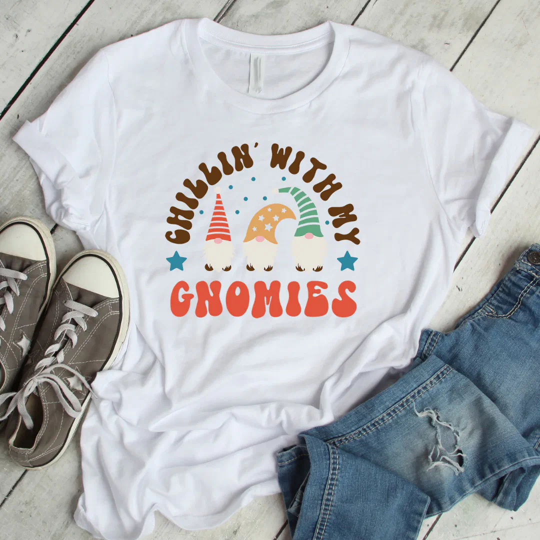 Christmas Chillin With My Gnomies T-Shirt
