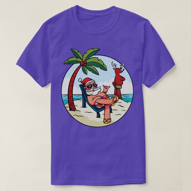 Christmas Chilling  T-Shirt (Design Front)