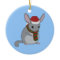 Christmas Chinchilla Ornament
