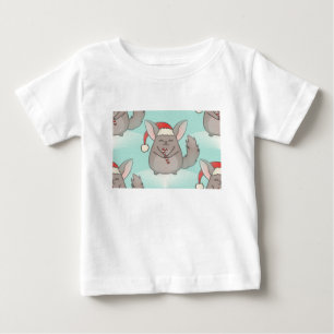 christmas chinchillas baby T-Shirt