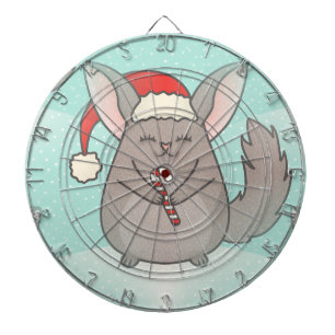 christmas chinchillas dart board