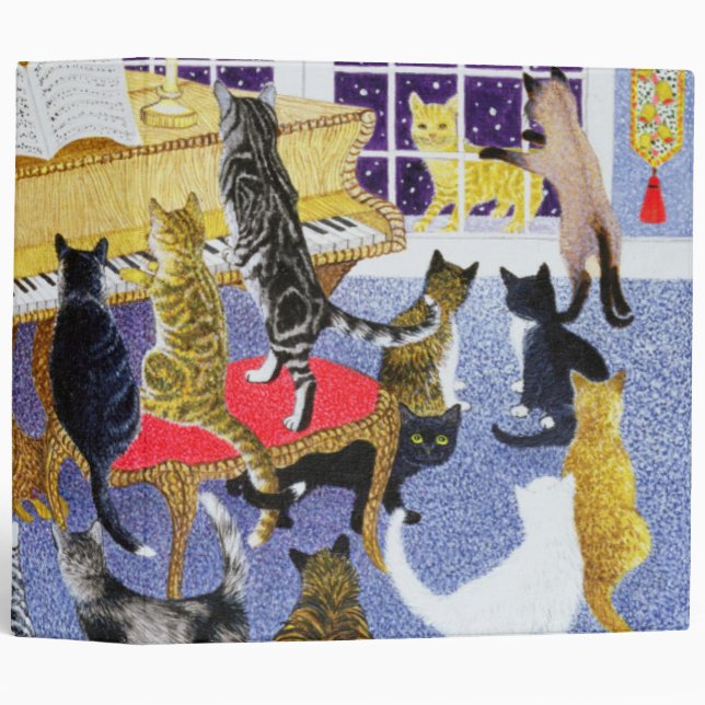 Christmas Chorus 3 Ring Binder (Front/Spine)