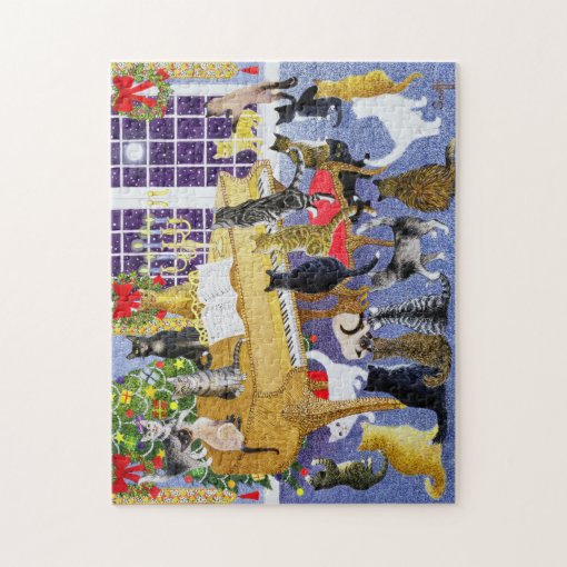 Christmas Chorus Jigsaw Puzzle Zazzle
