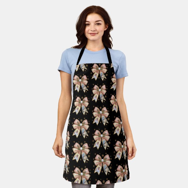 Christmas Christian Nativity Scene Coquette Jesus Apron (Worn)