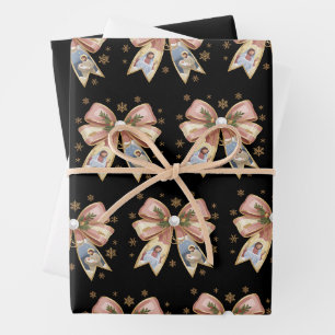 Christmas Christian Nativity Scene Coquette Jesus Wrapping Paper Sheets