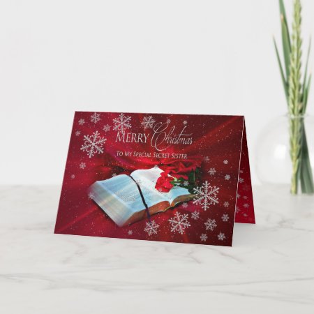 Christmas - Christian - Secret Sister Holiday Card