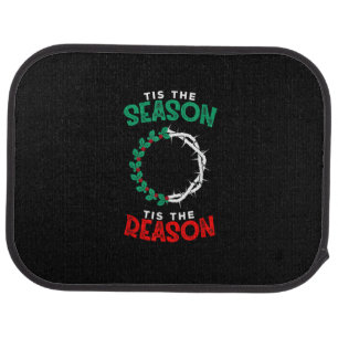 Christmas Christian - Tis The Season Car Floor Mat