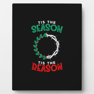 Christmas Christian - Tis The Season Plaque