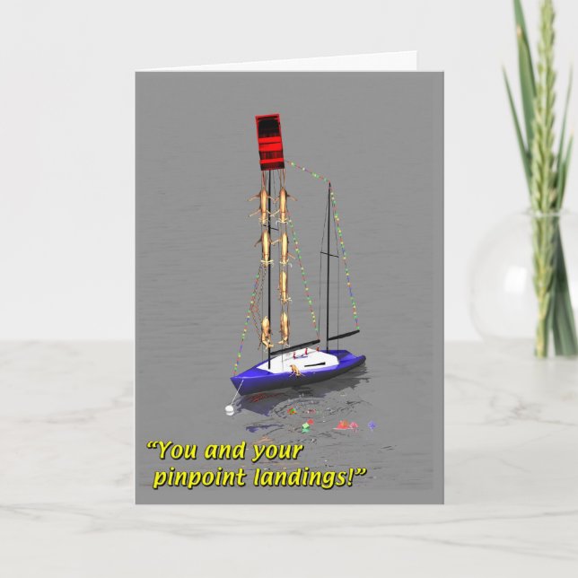 Christmas; Christmas Cards; Pinpoint Landings Holiday Card (Front)